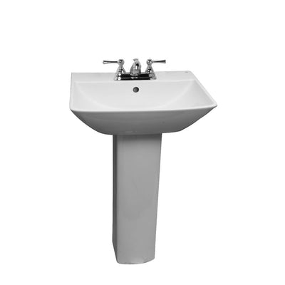 Barclay Summit 600 Pedestal Lavatory Bathroom Sink 4 inch faucet