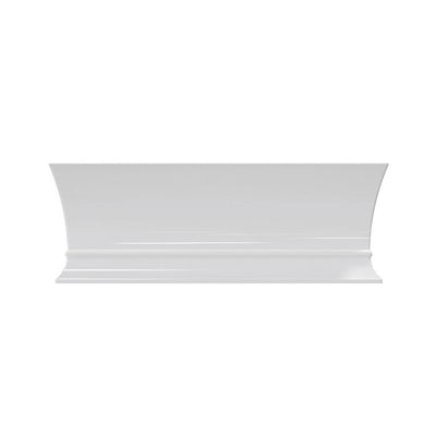 Barclay - Thayer 67" Acrylic Tub with Integral Drain and Overflow - ATCRECN67BIG