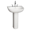 Barclay Tonique 450 Pedestal Lavatory Bathroom Sink 8 inch faucet