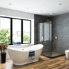 A&E Bath and Shower Tundra 66" Freestanding Tub in Bathroom