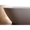 Kingston Brass Aqua Eden 69" Contemporary Freestanding Acrylic Bathtub - Affordable Cheap Freestanding Clawfoot Bathtubs Tub