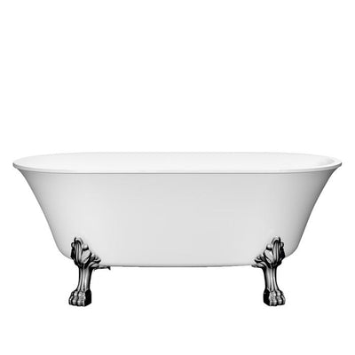 Barclay Cher 63″ Acrylic Freestanding Tub – No Faucet Holes