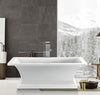 Barclay Sydney Acrylic Rectangular Freestanding Tub With Base