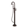 Barclay LeBaron Freestanding Tub Filler with Hand Shower 7976