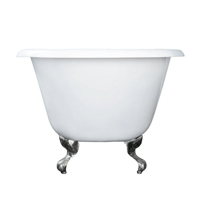 Barclay Aristo 55" Cast Iron Roll Top Freestanding Tub - CTR7H54