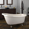 Barclay Estelle 60" Premium Acrylic Slipper Freestanding Tub