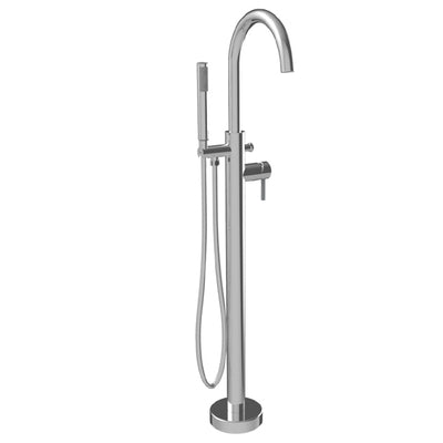 A & E Bath and Shower Axel 68" Premium Oval Freestanding Bathtub Faucet