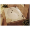 Atlantis Whirlpools Vogue Rectangular Freestanding Whirlpool Bathtub